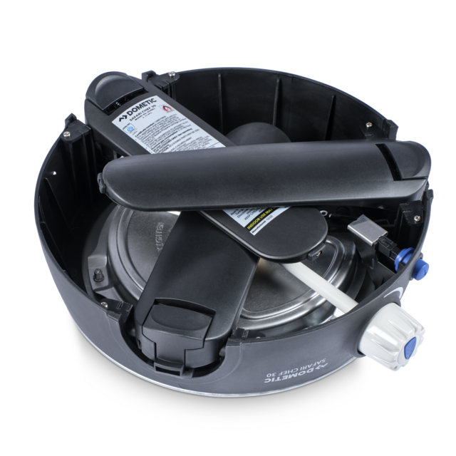 Dometic Cadac Safari Chef 30 BBQ Camping gas barbeque, four cooking surfaces, 30cm