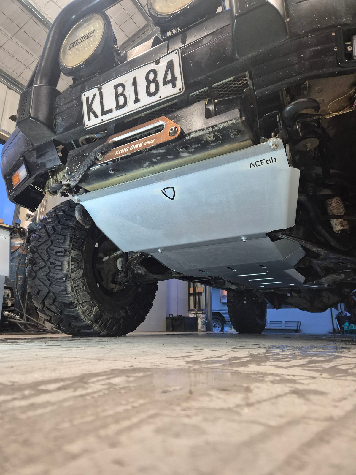 Mitsubishi Pajero Gen 2 Bash Plates