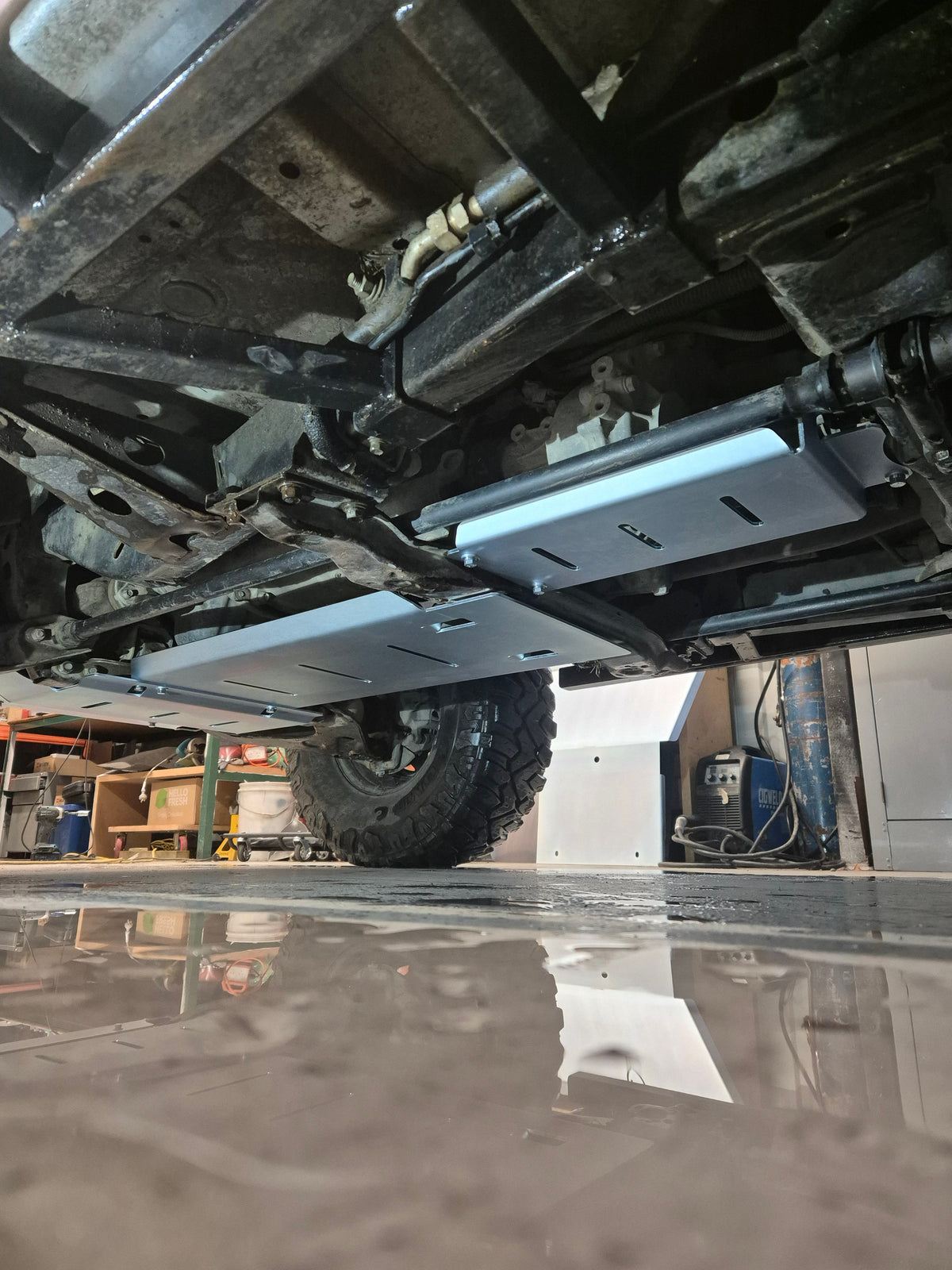 Mitsubishi Pajero Gen 2 Bash Plates