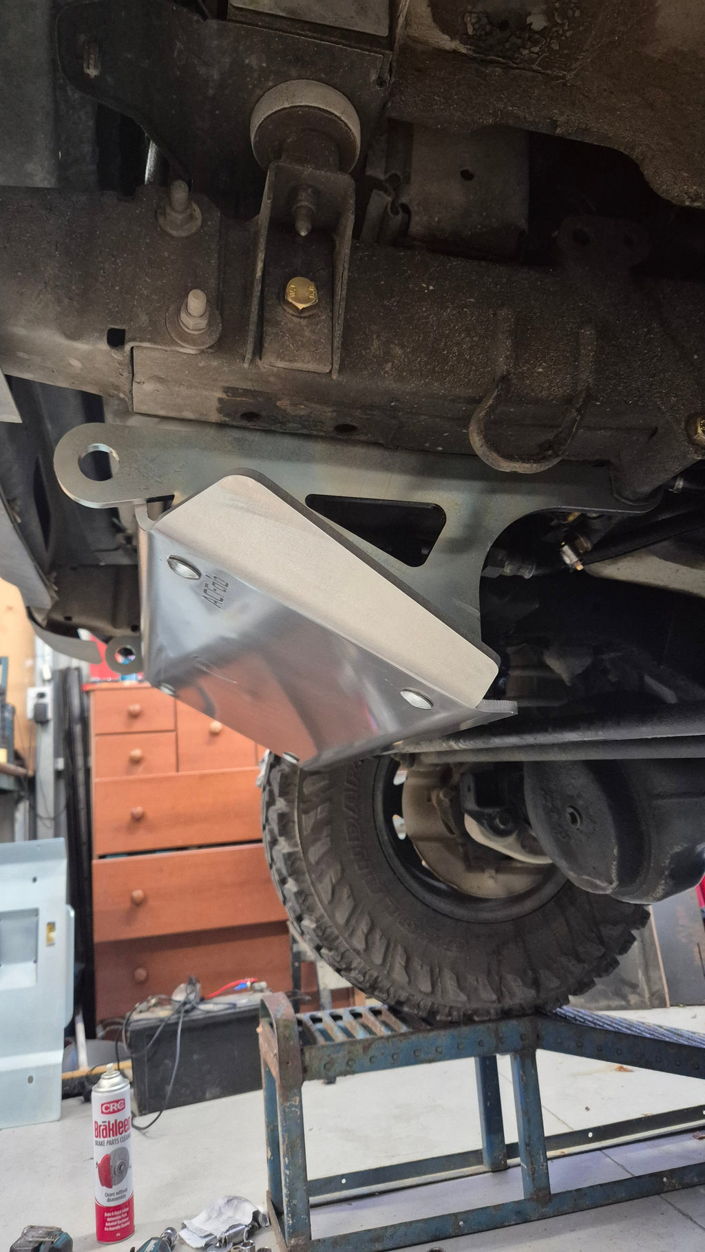 Land Rover Discovery 1 Steering Guard Front Bash Plate