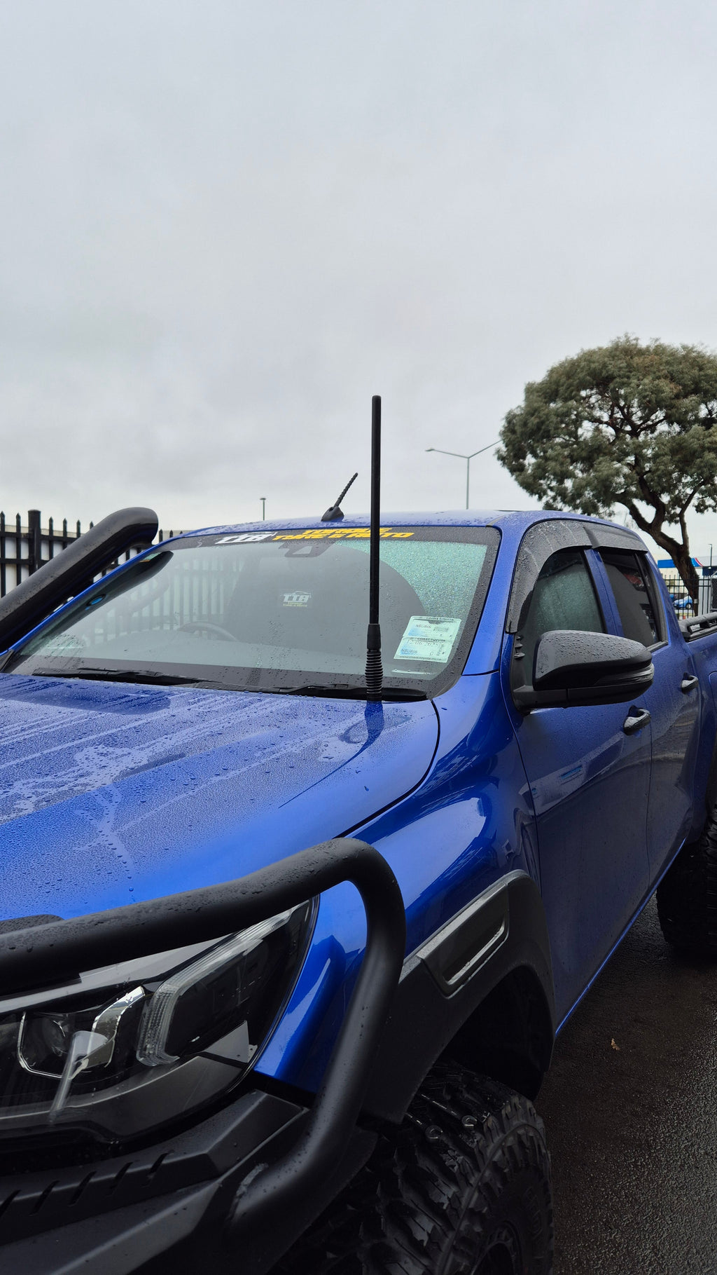 Toyota Hilux N80 UHF Antenna Mount Bracket