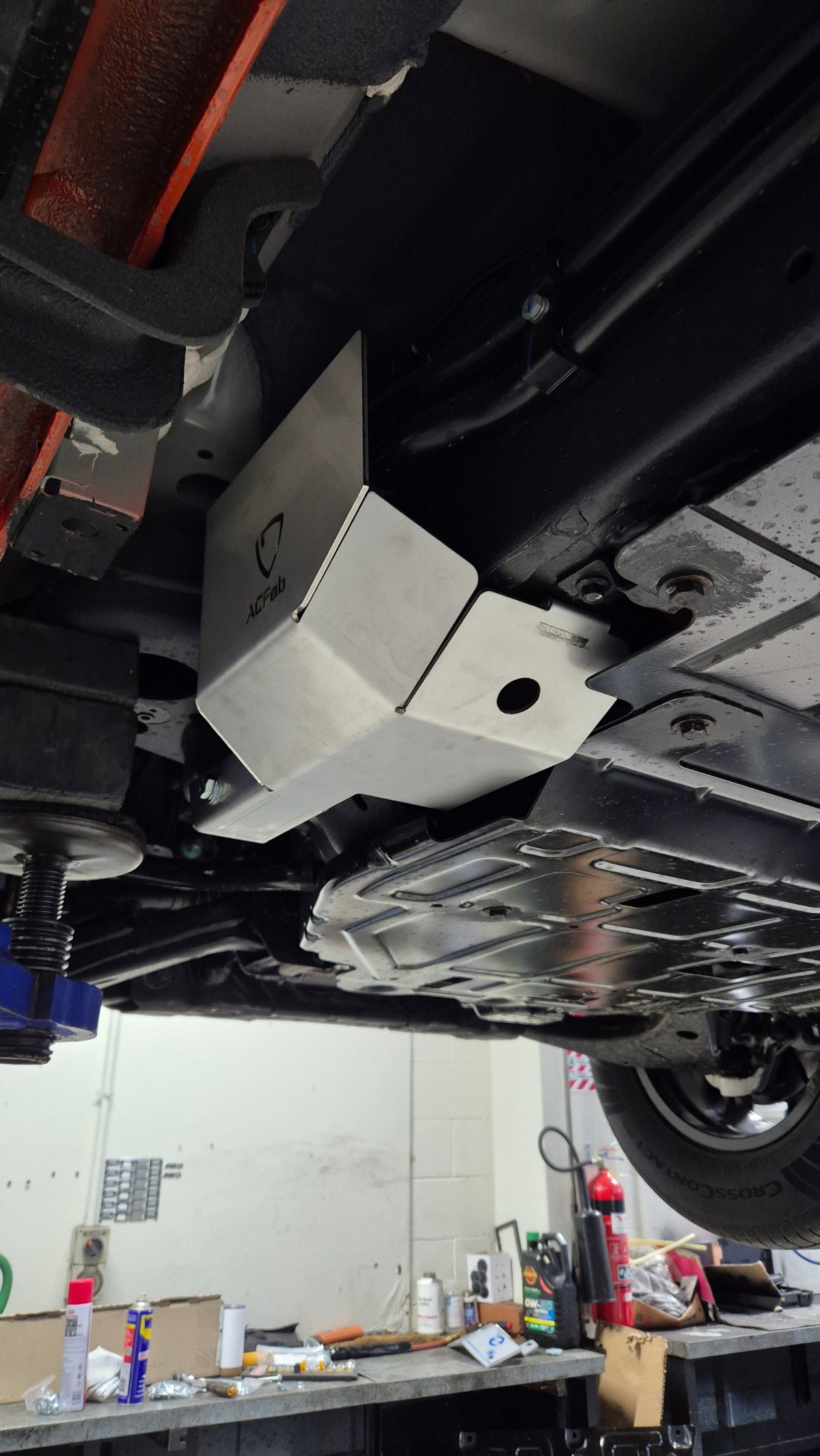 BYD Shark 6 Cooling Lines Guard