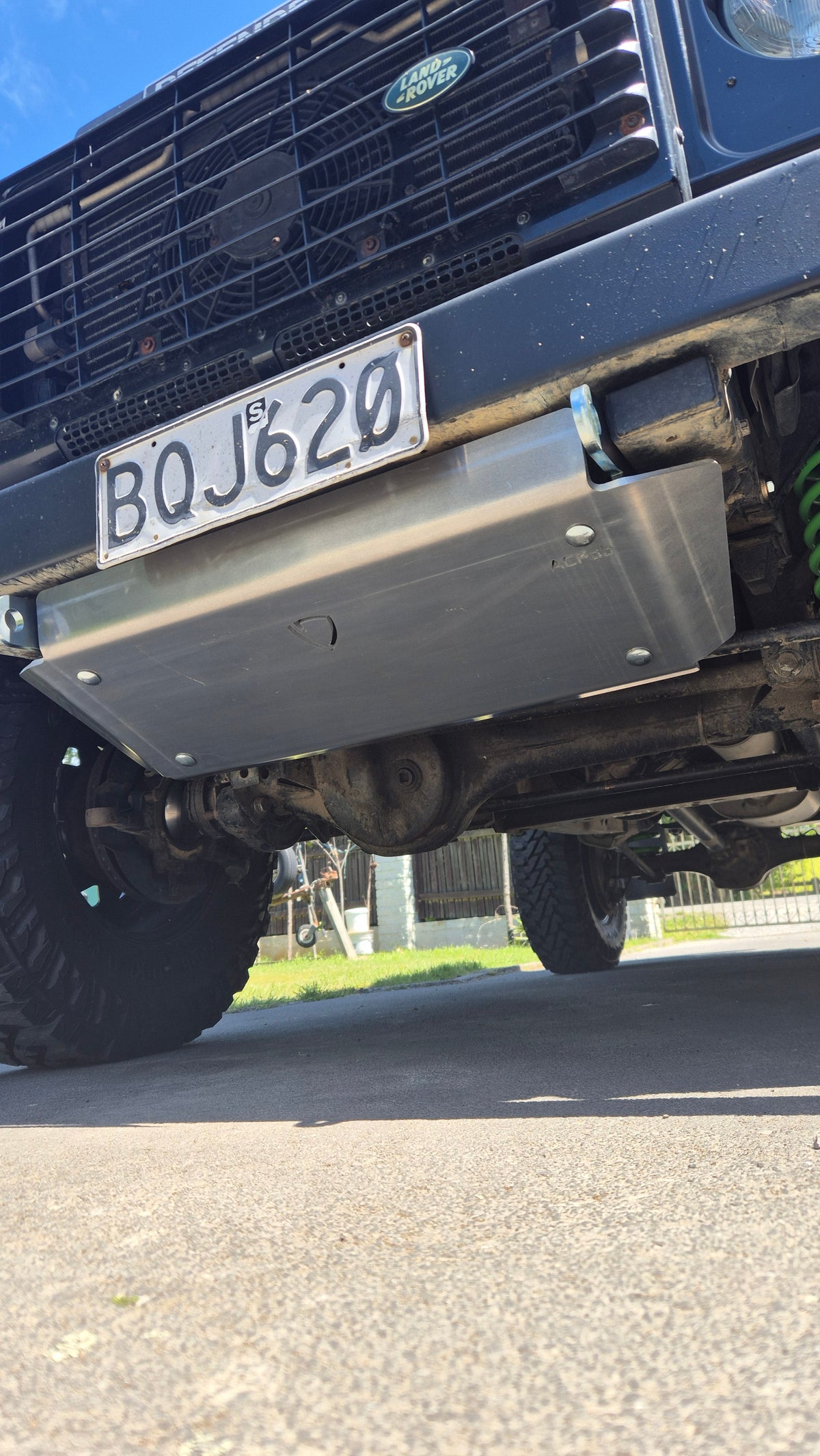 Land Rover Defender Steering Guard