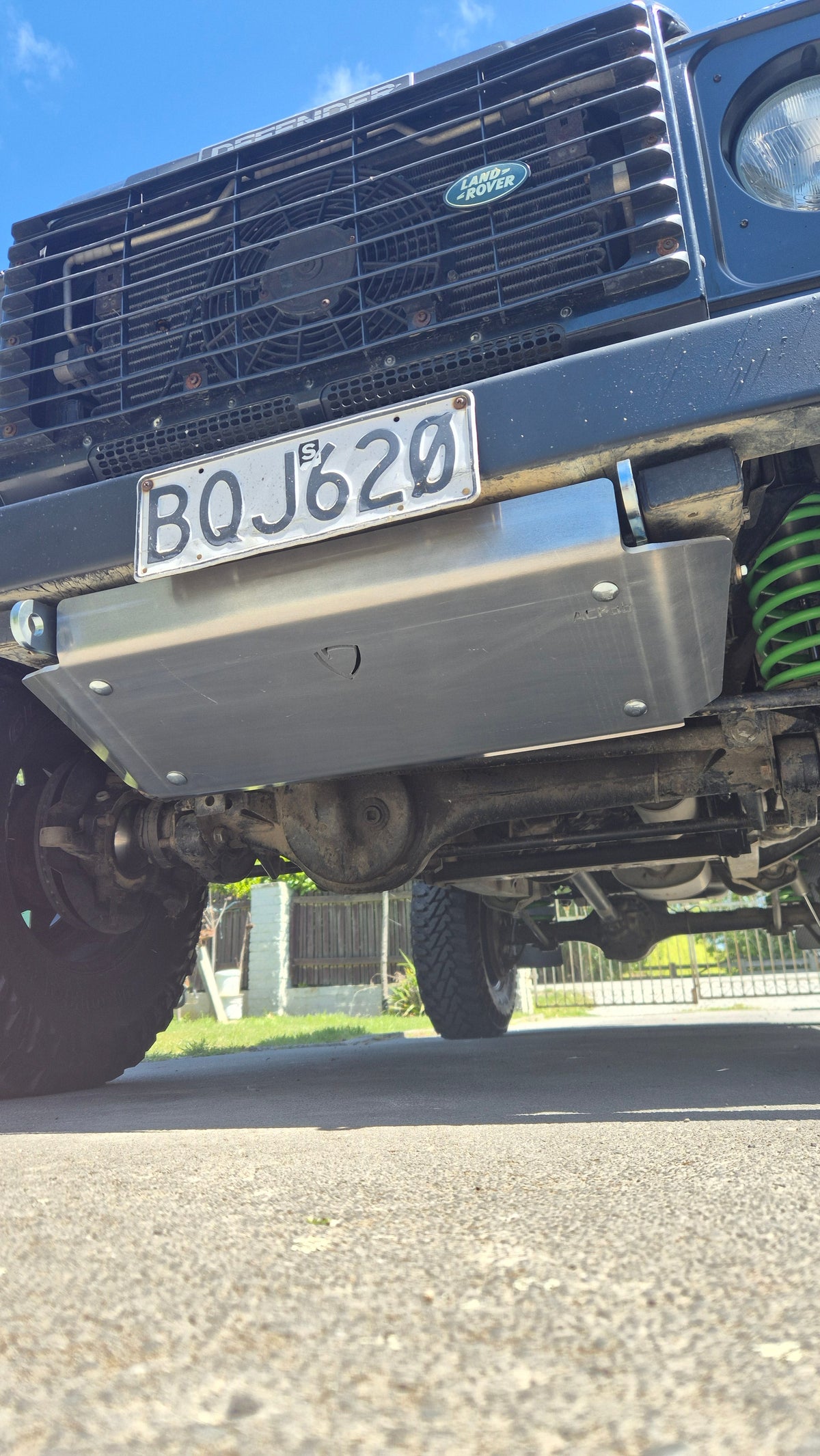 Land Rover Defender Steering Guard