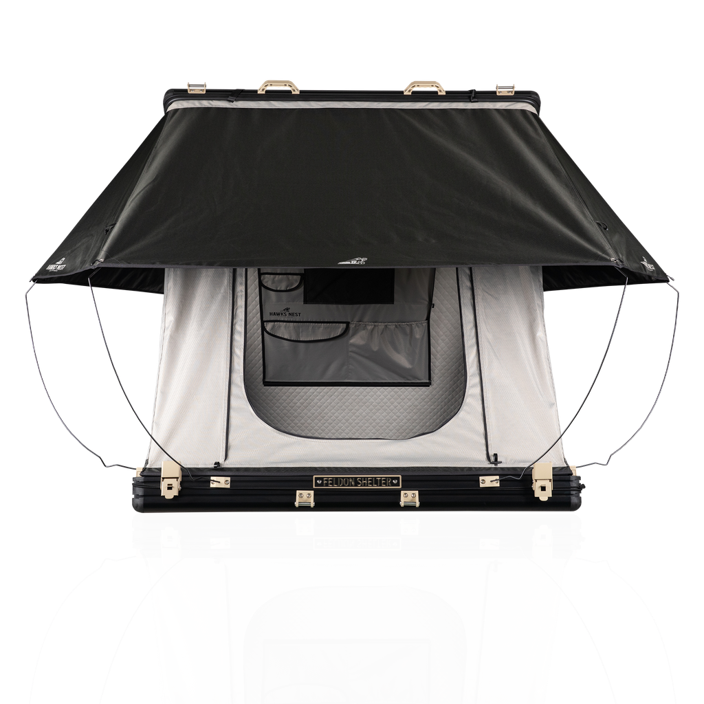 Hawk's Nest V2 Rooftop Tent - Wide - Grey