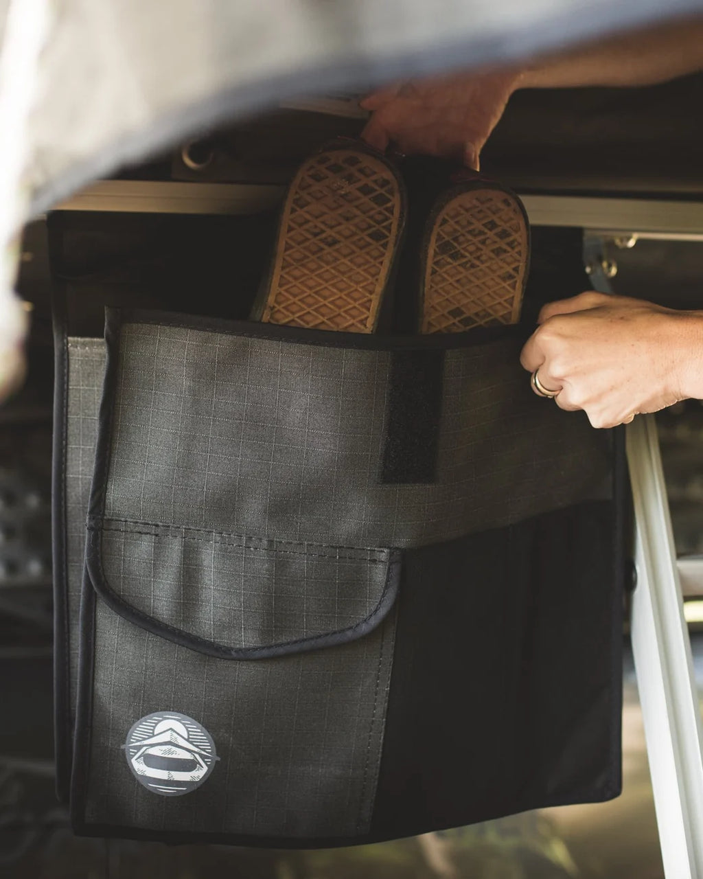 Crow's Nest Soft Shell Rooftop Tent - Extended - Grey
