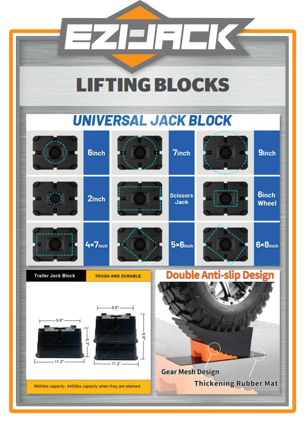 Ezi-Jack Universal Jack Block