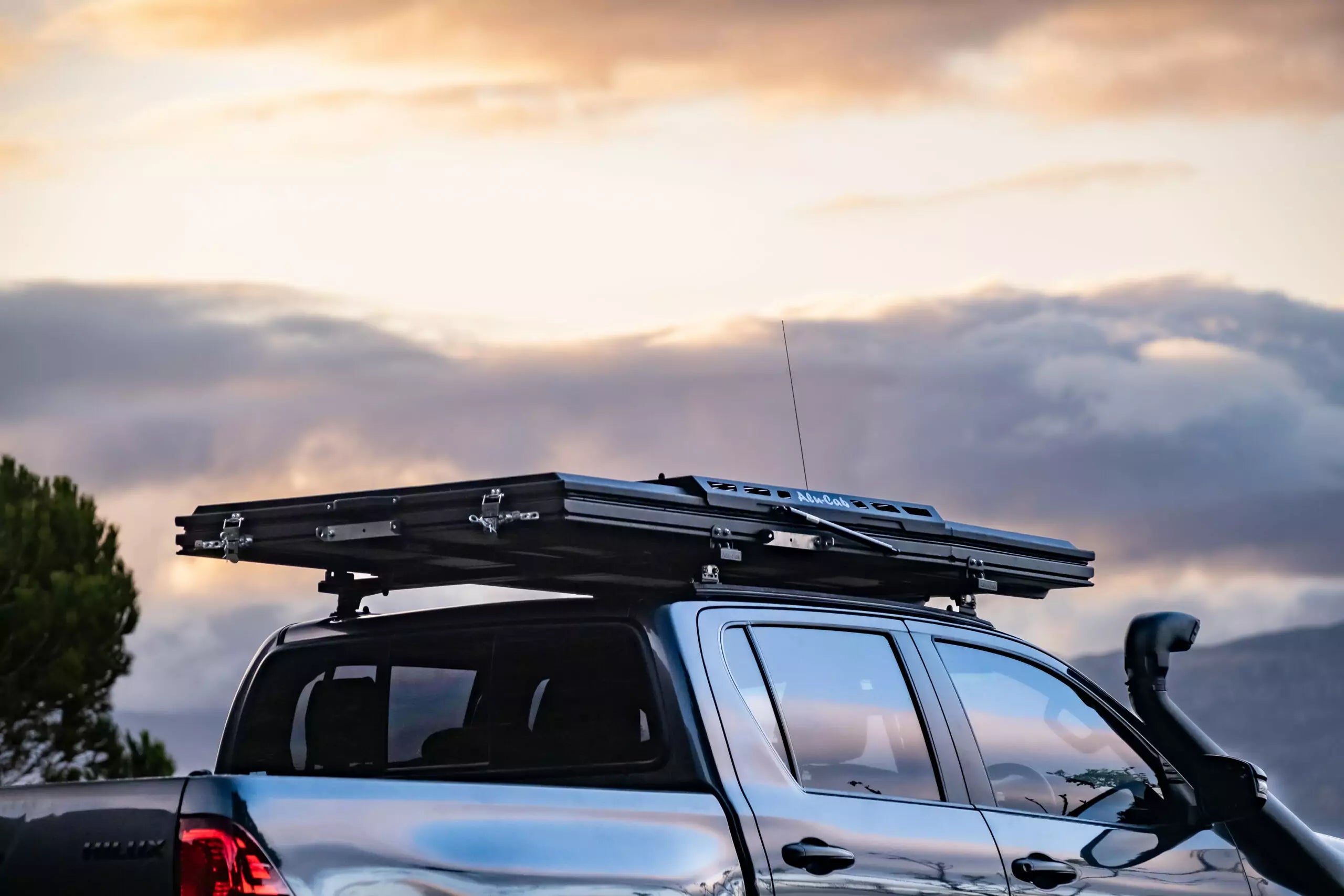 Alu-Cab LT50 Lightweight Roof Top Tent includes ladder