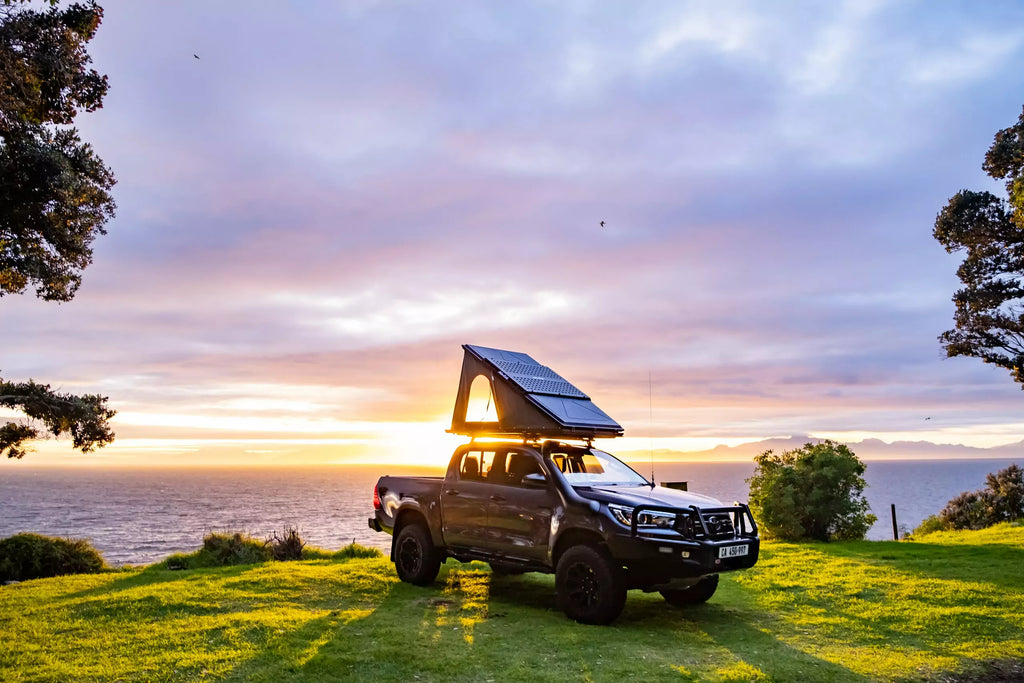 Alu-Cab LT50 Lightweight Roof Top Tent includes ladder