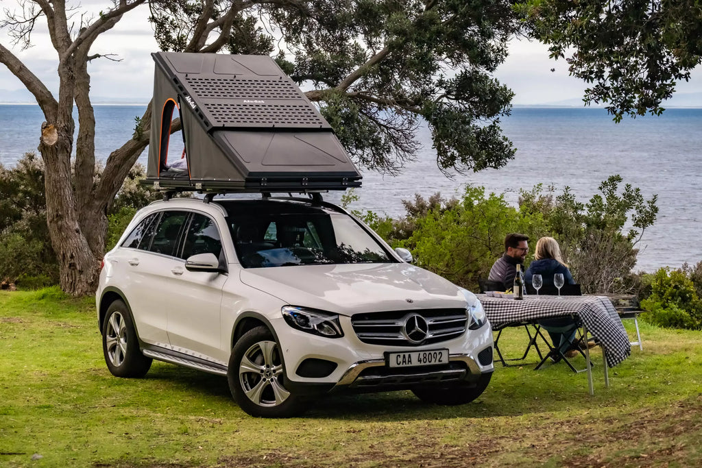 Alu-Cab LT50 Lightweight Roof Top Tent includes ladder
