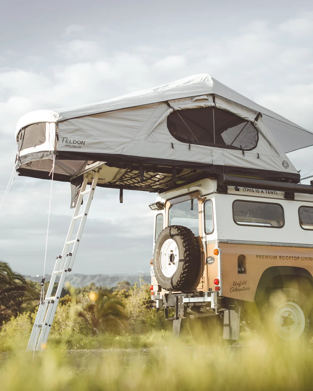 Crow's Nest Soft Shell Rooftop Tent - Extended - Grey