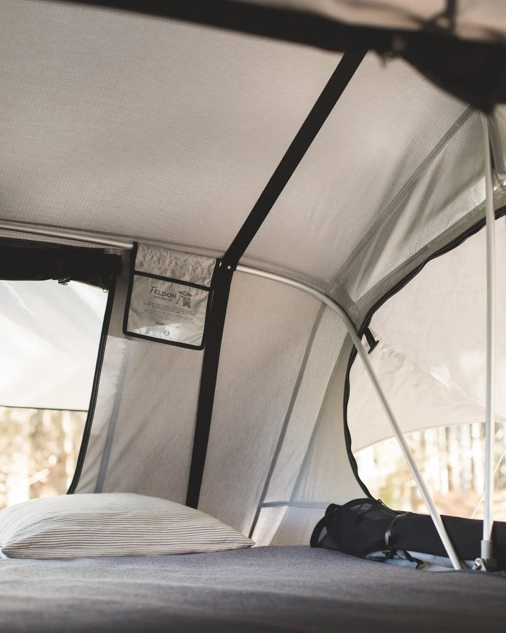 Crow's Nest Soft Shell Rooftop Tent Regular - Grey
