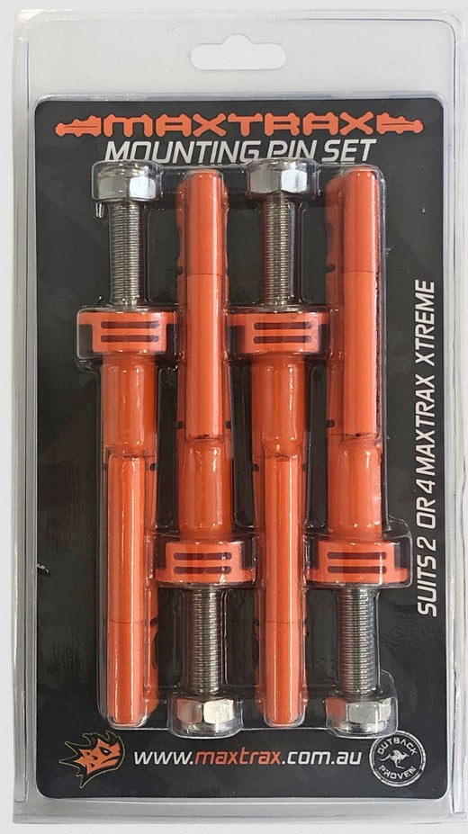 MAXTRAX Mounting Pin Set - Black