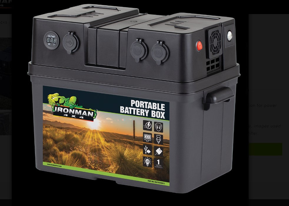 PORTABLE BATTERY BOX - IBATTBOX0012