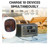 BLUETTI EB70 PORTABLE POWER STATION | 1000W (1400W SURGE) 716WH