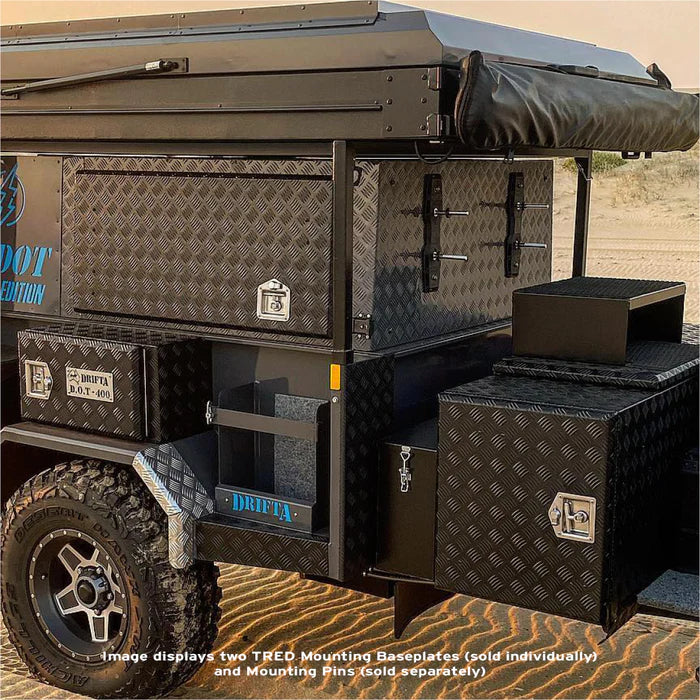 TRED Mounting Base Plate - Twin Pin