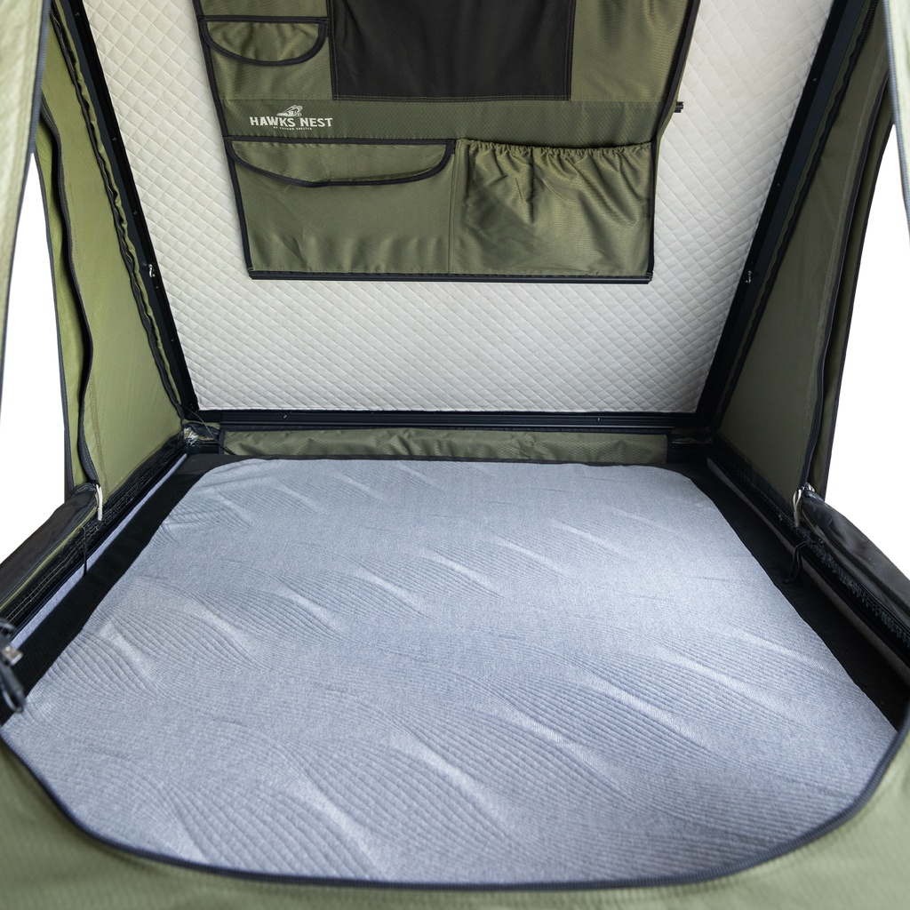 Hawk's Nest V2 Rooftop Tent - Standard - Green