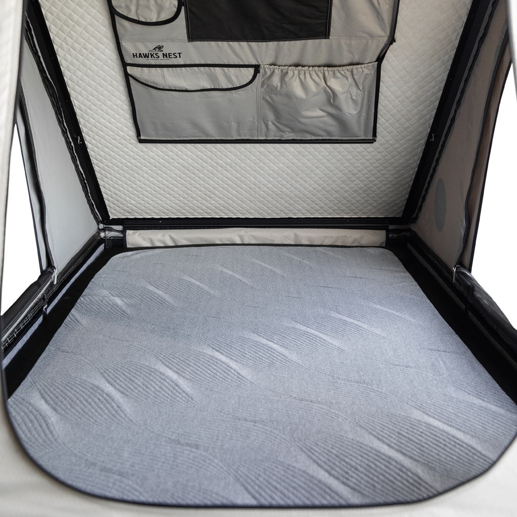 Hawk's Nest V2 Rooftop Tent - Low-Pro - Grey