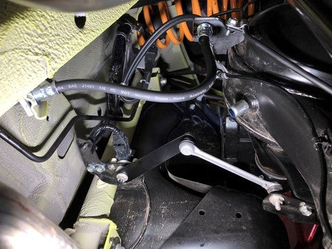 Extended Brake Hose (P/N BHOSE009)