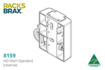 RACKSBRAX HD Hitch Standard 8159