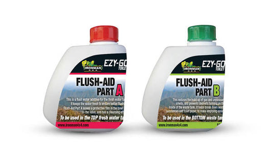 EZY GO TOILAT FLUSH-AID PART A + PART B - ITOILETA+B