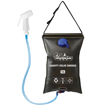 Ironman 4x4 15L GRAVITY SOLAR SHOWER - ISHOWER003