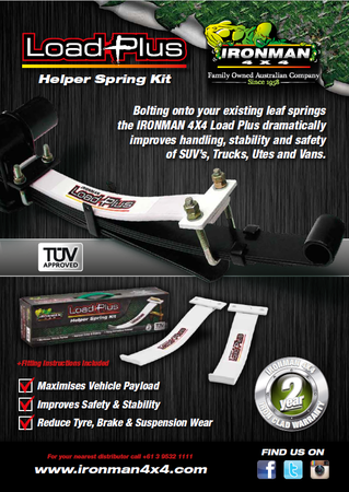 Load Plus Helper Springs LP4 – 4x4 Offroad Solutions