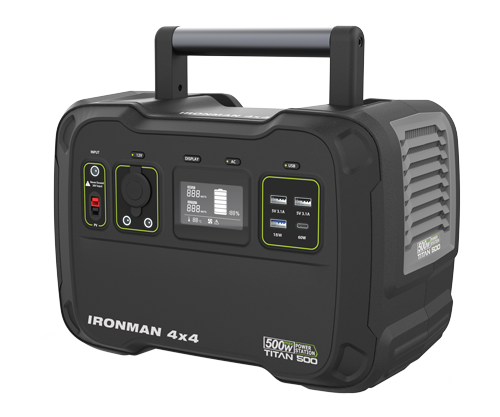 Titan 500 Portable 51AH Power Station IPOWER0012