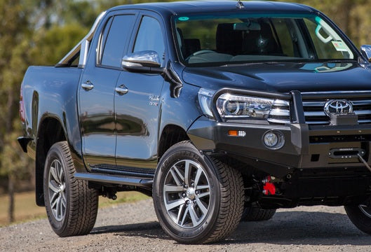 Hilux Revo 2015+ Steel Side Steps SS051