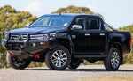 Hilux Revo 2015+ Steel Side Steps and Rails SSR051
