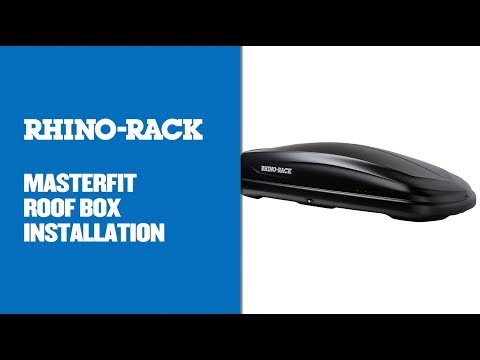 MASTERFIT ROOF BOX 410L BLACK - RMFT410A